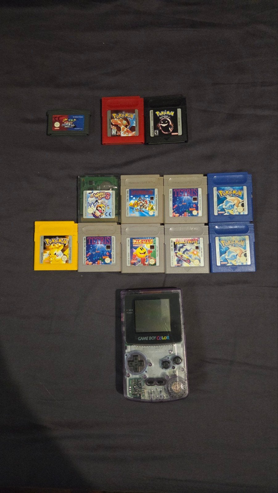 Gameboy color + Pokémon , Mario, Games en Spelcomputers, Spelcomputers | Nintendo Game Boy, Ophalen of Verzenden, Nintendo, .