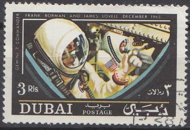 Dubai - Frank Borman en James Lovell Gemini 7-missie - 1965, Envoi, Affranchi