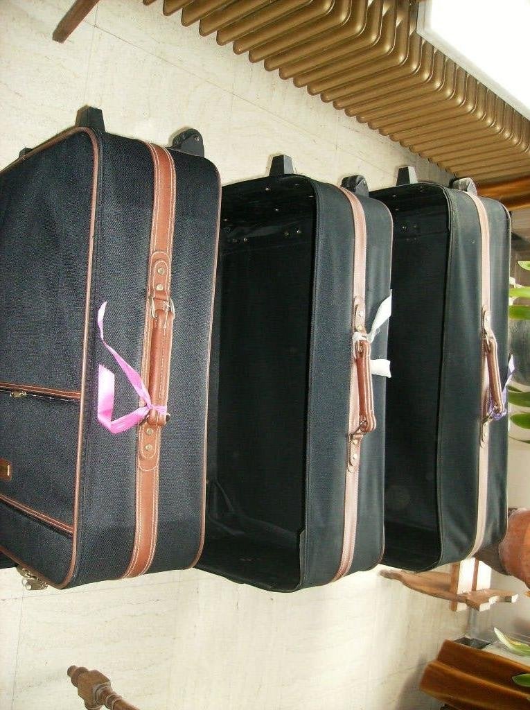 Reiskoffers, 40 tot 60 cm, 20 tot 30 cm, Zwart, Nieuw