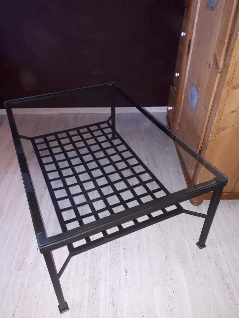 TABLE BASSE IKEA, Maison & Meubles, 100 à 150 cm, Moins de 50 cm, Verre, Comme neuf