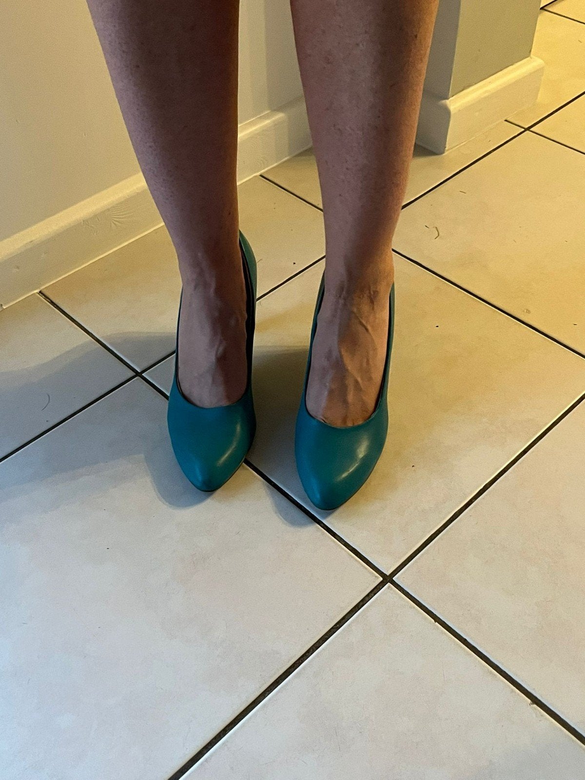 turquoise pumps maat 40, Ophalen, Pumps, Flair, Gedragen