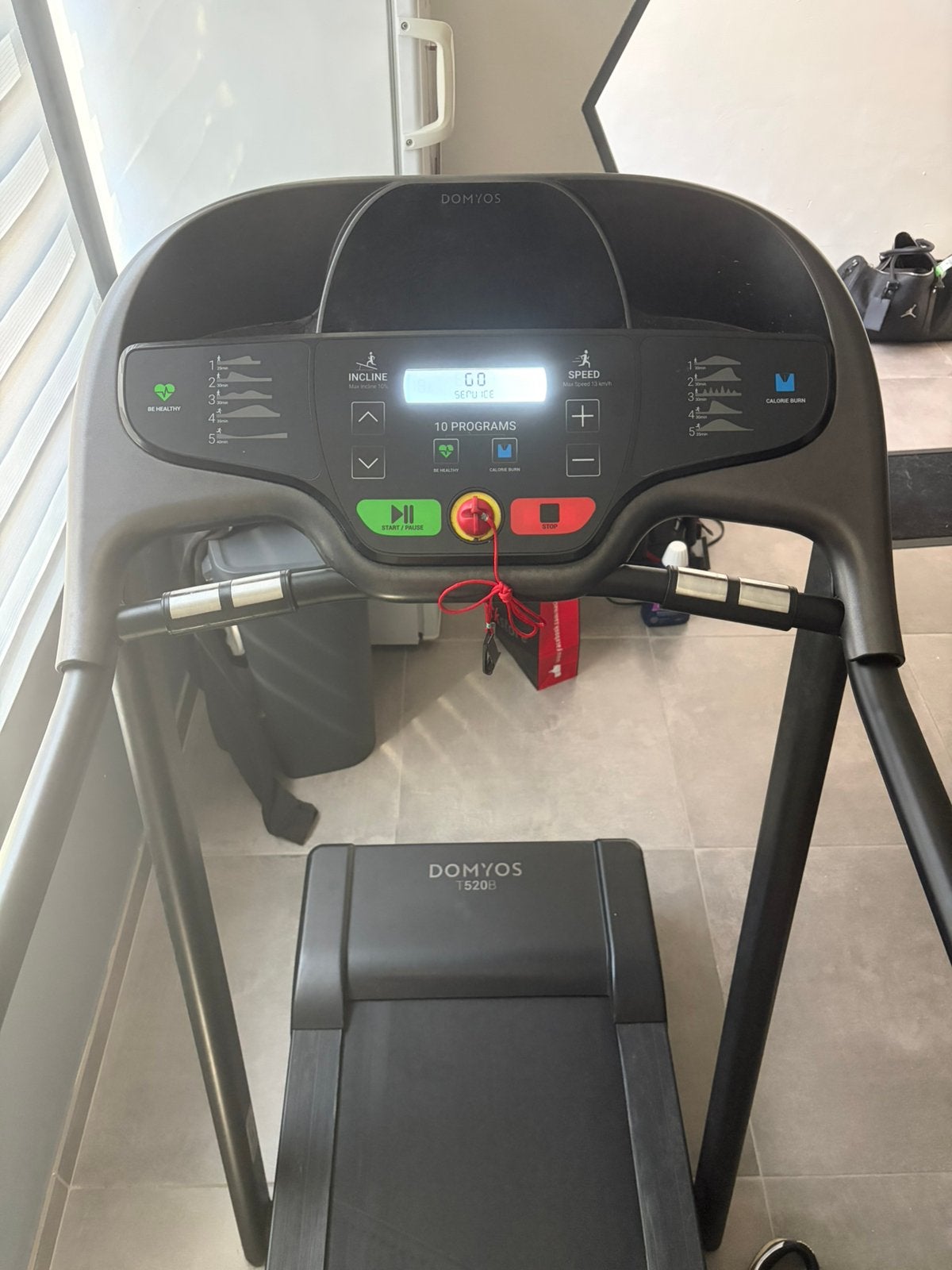 Tapis de course, Enlèvement, Comme neuf