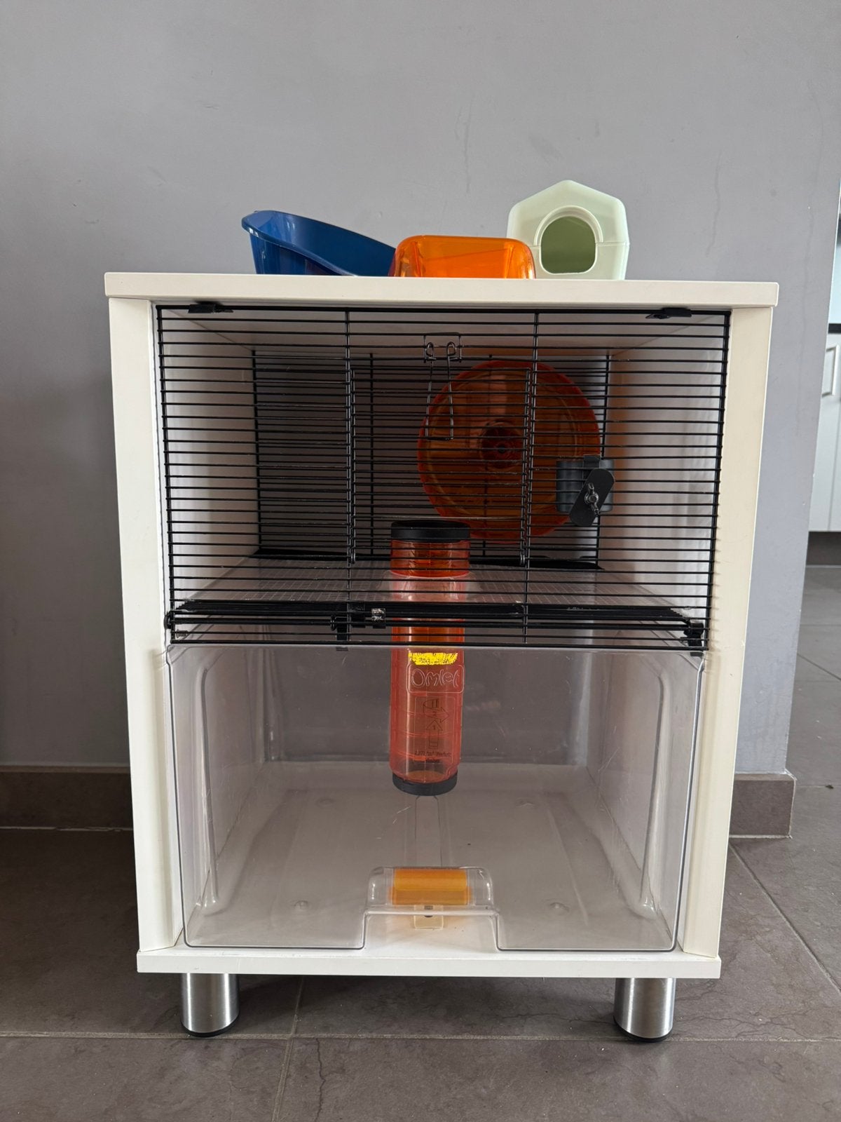 Hamsterkooi merk Omlet, Dieren en Toebehoren, Knaagdieren en Konijnen | Hokken en Kooien, Ophalen, Kooi, Gebruikt, 60 tot 90 cm