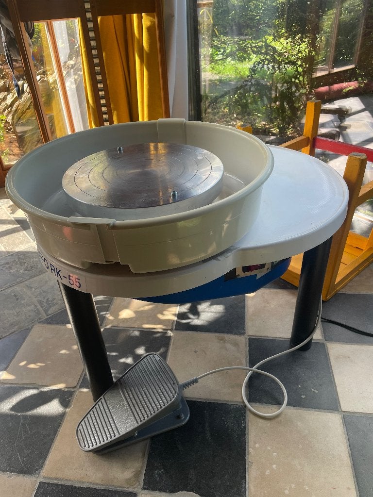 Pottenbakkersschijf Shimpo RK-55, Ophalen, Gebruikt