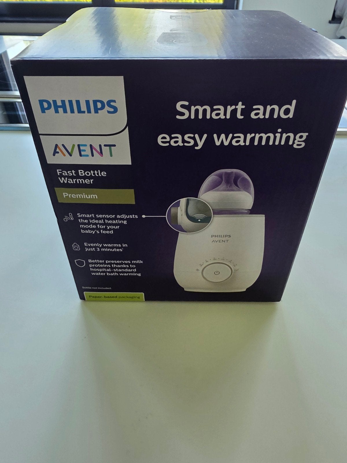 Chauffe-biberon Philips Avent Fast Bottle Warmer Premium, Enlèvement