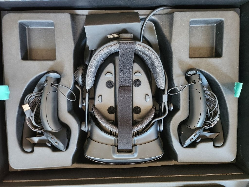 Valve Index full set (incl. base stations), Consoles de jeu & Jeux vidéo, Virtual Reality, Enlèvement, Comme neuf, Lunettes VR