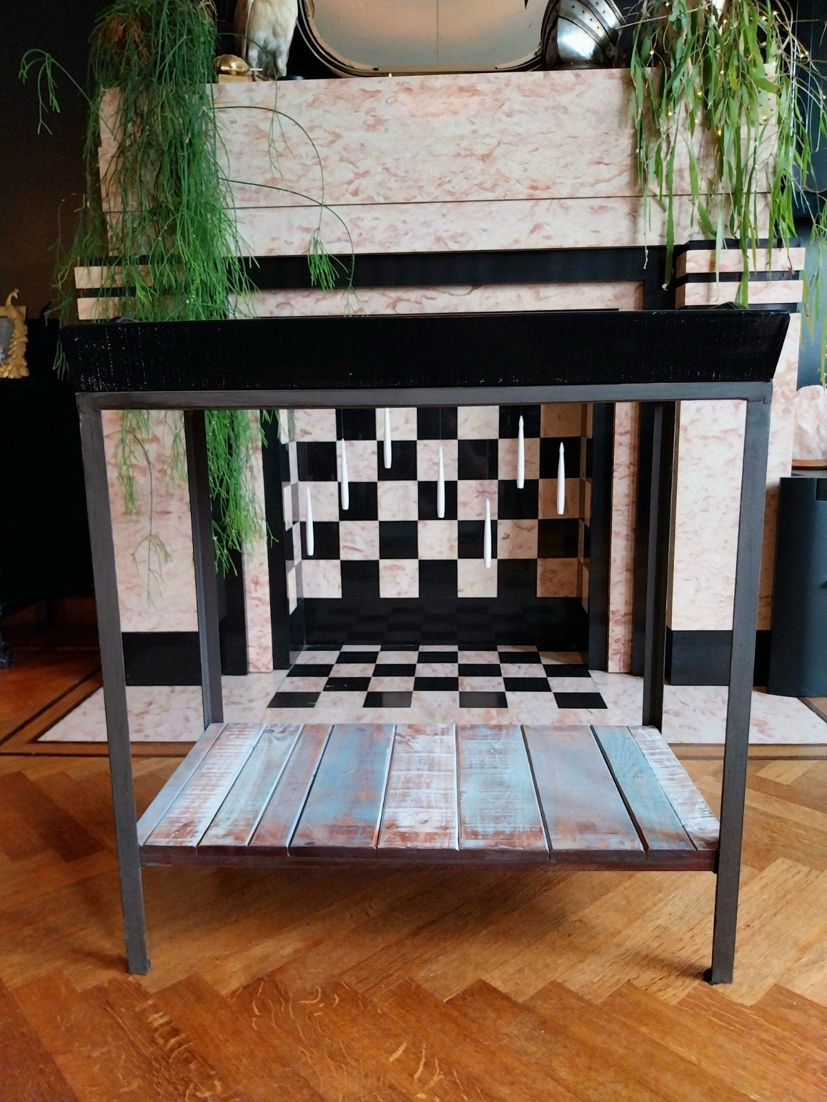 Table d'appoint/table d'appoint/plateau, 25 à 50 cm, 50 à 100 cm, Enlèvement, Rectangulaire