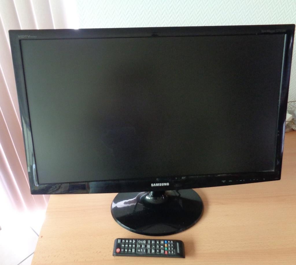 Moniteur LCD pour Ordinateur + TV Samsung, Informatique & Logiciels, Autres types, HDMI, Enlèvement, Utilisé