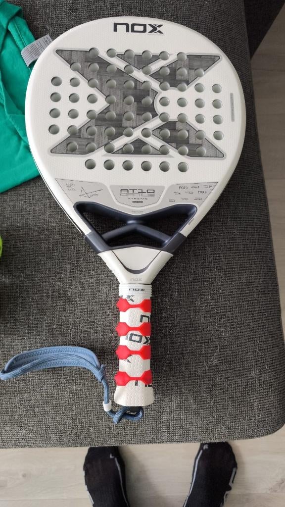Nox AT10 12k Extreme lite 2026, Sport en Fitness, Ophalen of Verzenden, Zo goed als nieuw, Padelracket