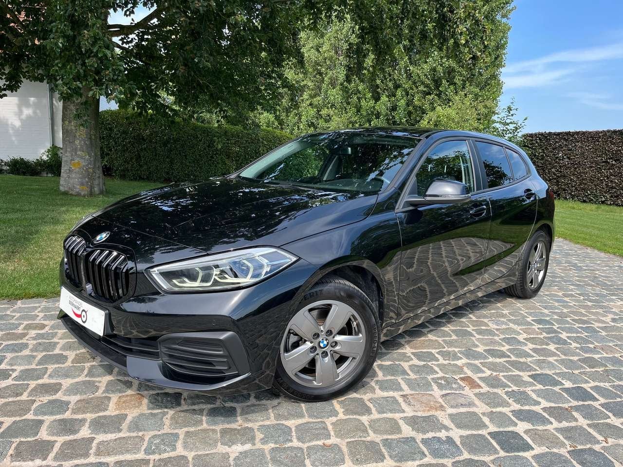BMW 116 dA AdBlue (EU6AP)/1eignr/64100km/Carplay/Cruise/Cli, Auto's, BMW, 1 Reeks, Zwart, Zwart, 5 deurs