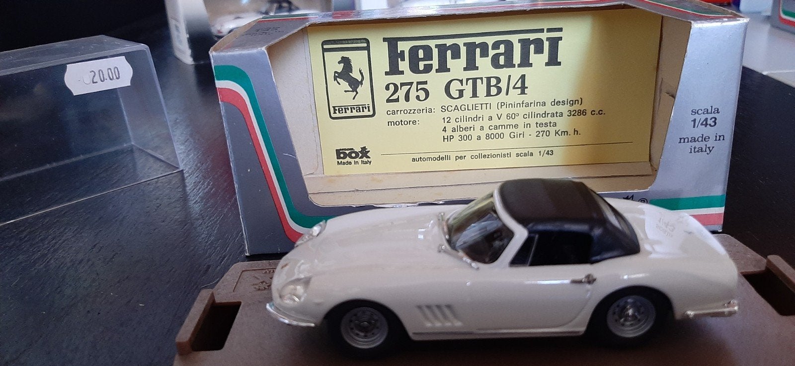 Ferrari 275 GTB spyder met dak Box 8419, Ophalen of Verzenden, Nieuw
