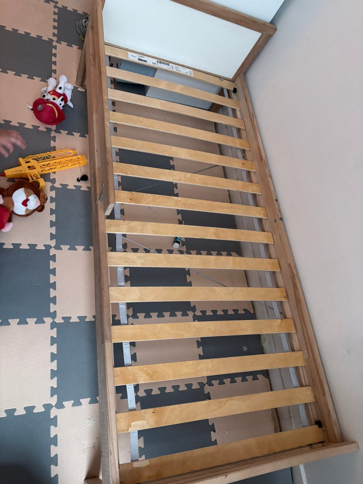 Kinderbad 70x140 ikea, Ophalen, Zo goed als nieuw, Matras