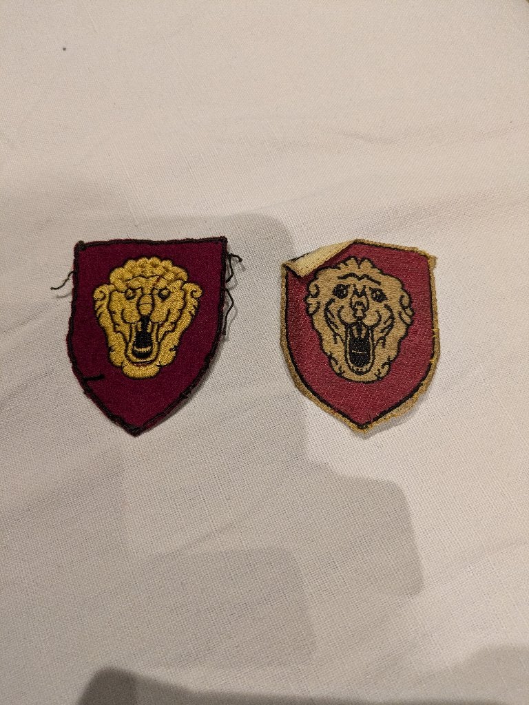 1e BE korps, Ophalen of Verzenden, Landmacht, Embleem of Badge