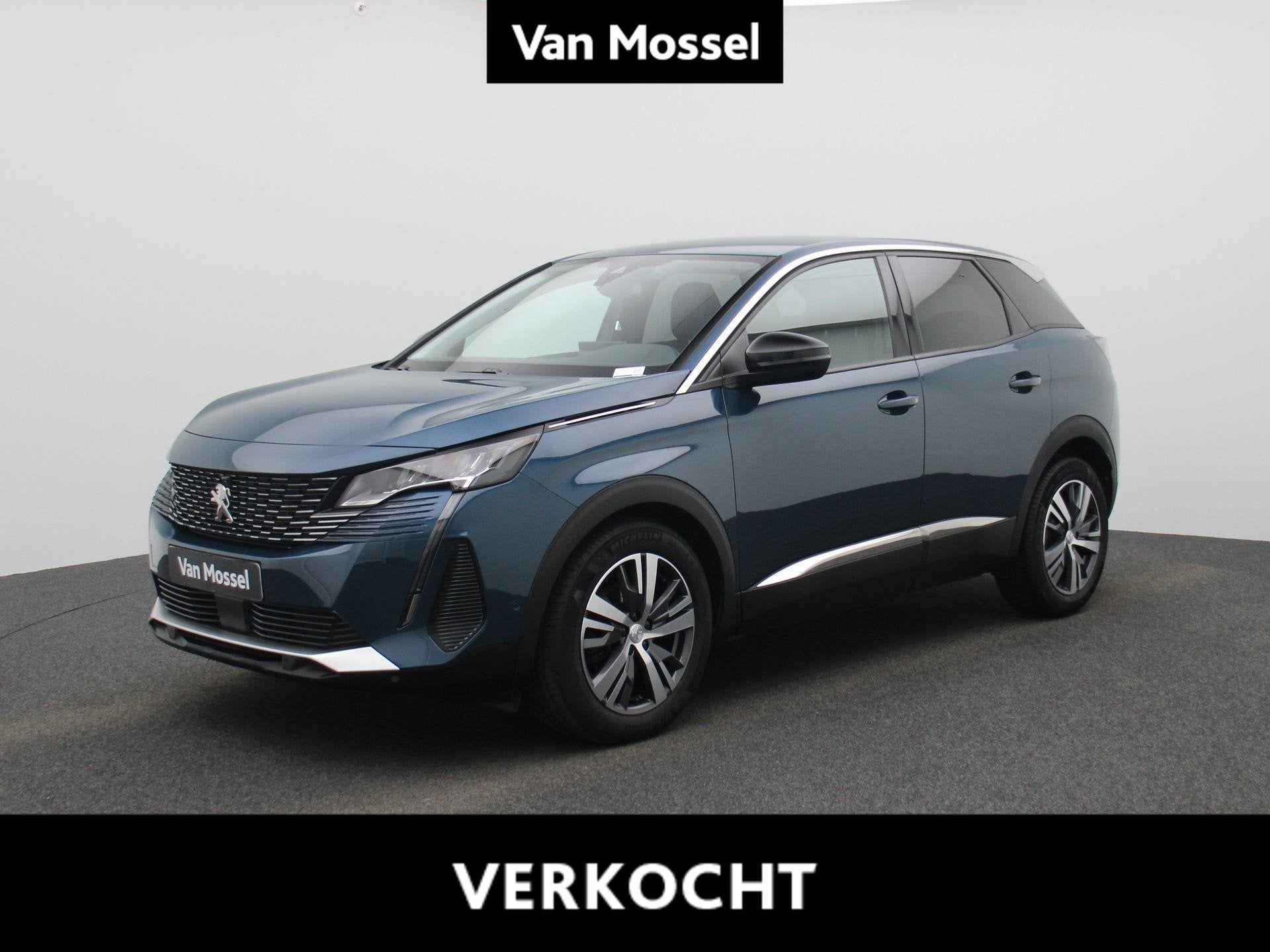 Peugeot 3008 Hybrid 225 e-Auto8 Allure Pack, Auto diversen, Automaat, Hybride Elektrisch/Benzine, SUV of Terreinwagen, Peugeot