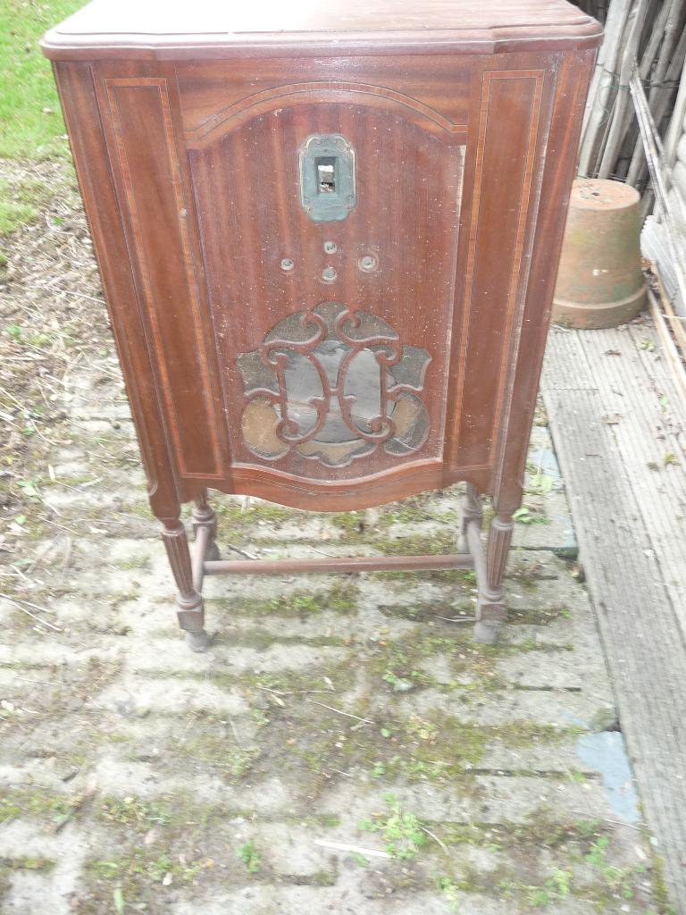 Oude radio kast Zenith, Verzamelen, Elektronische Apparatuur, Ophalen, Overige typen