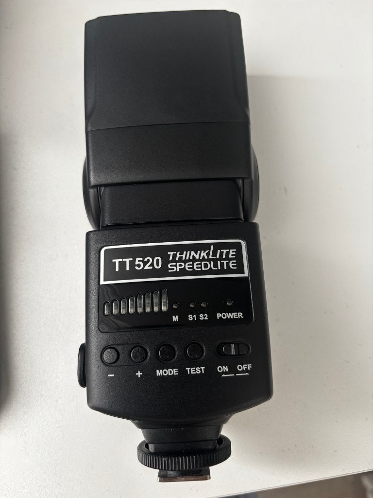 Flasf speedlite TT520 for Canon, Hobby & Loisirs créatifs, Enlèvement ou Envoi, Comme neuf
