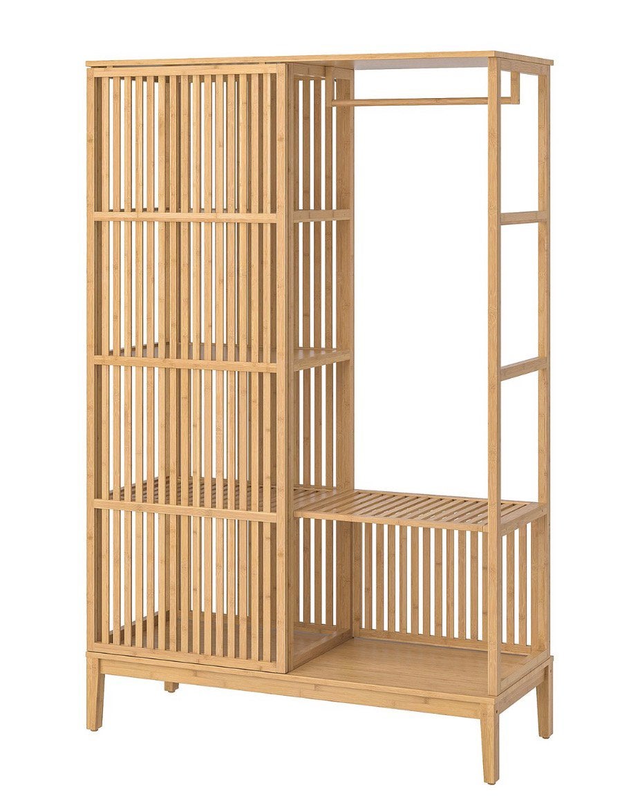 Armoire penderie bambou, Enlèvement, Comme neuf
