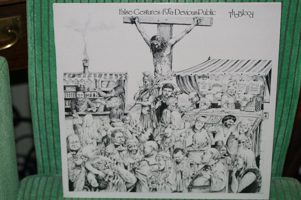 Lp punk 1983 - The Blood – False Gestures, Ophalen of Verzenden, Gebruikt, 12 inch, LP