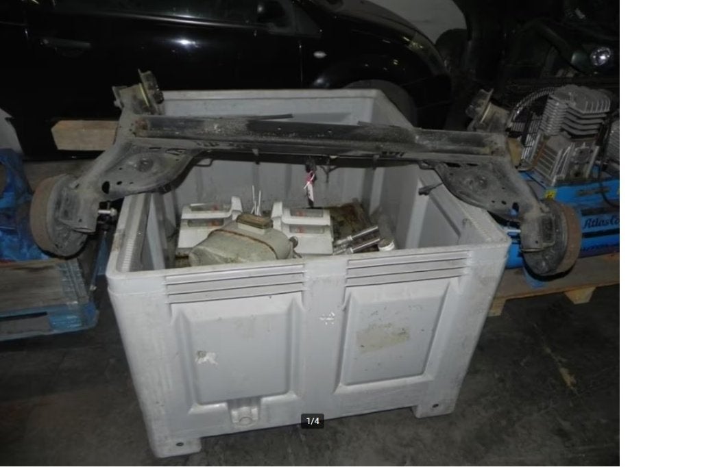 Achteras Nissan Note 2012, Auto-onderdelen, Ophalen, Gebruikt, Nissan
