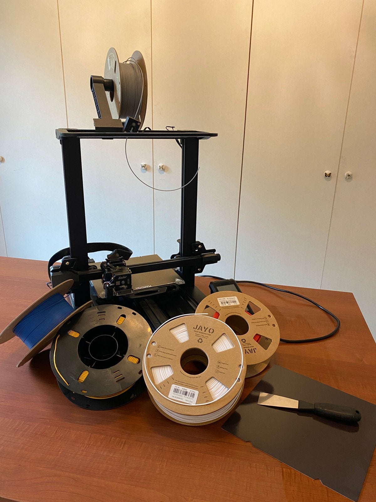 ENDER Creality 3D-printer met draad, Ophalen, Gebruikt, Filament