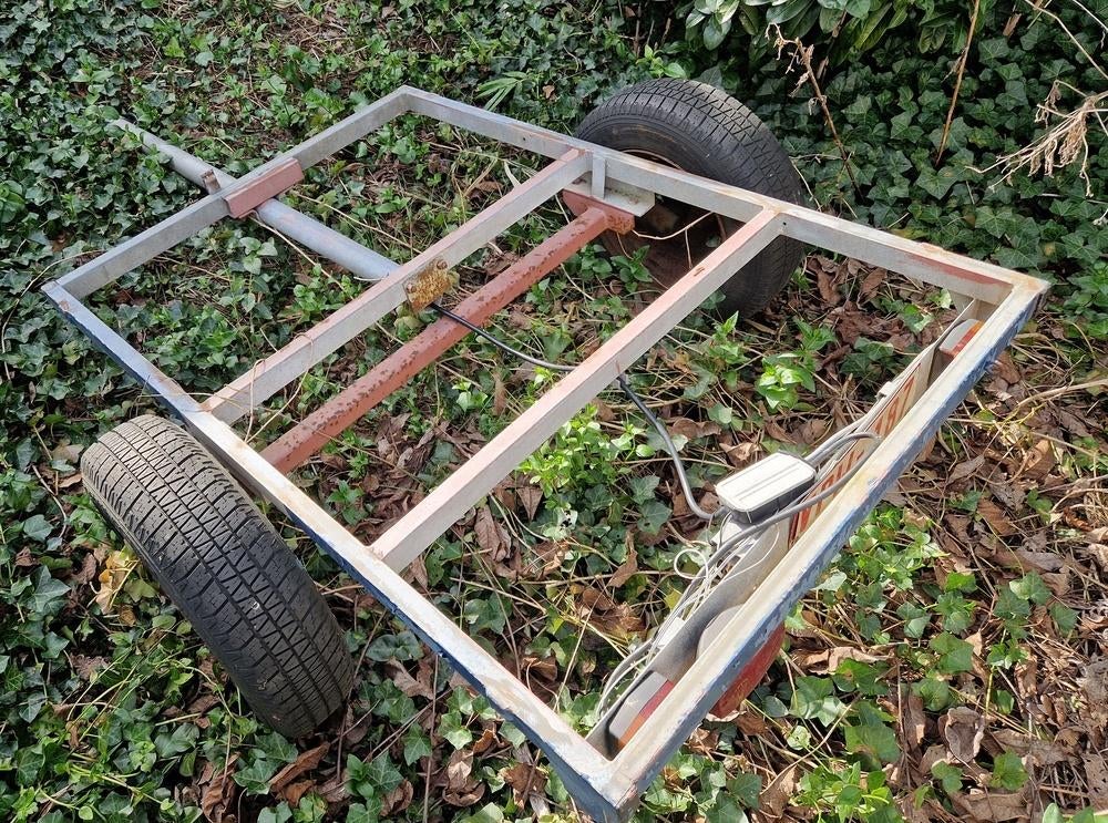 Aanhangwagen (project), Ophalen, Gebruikt