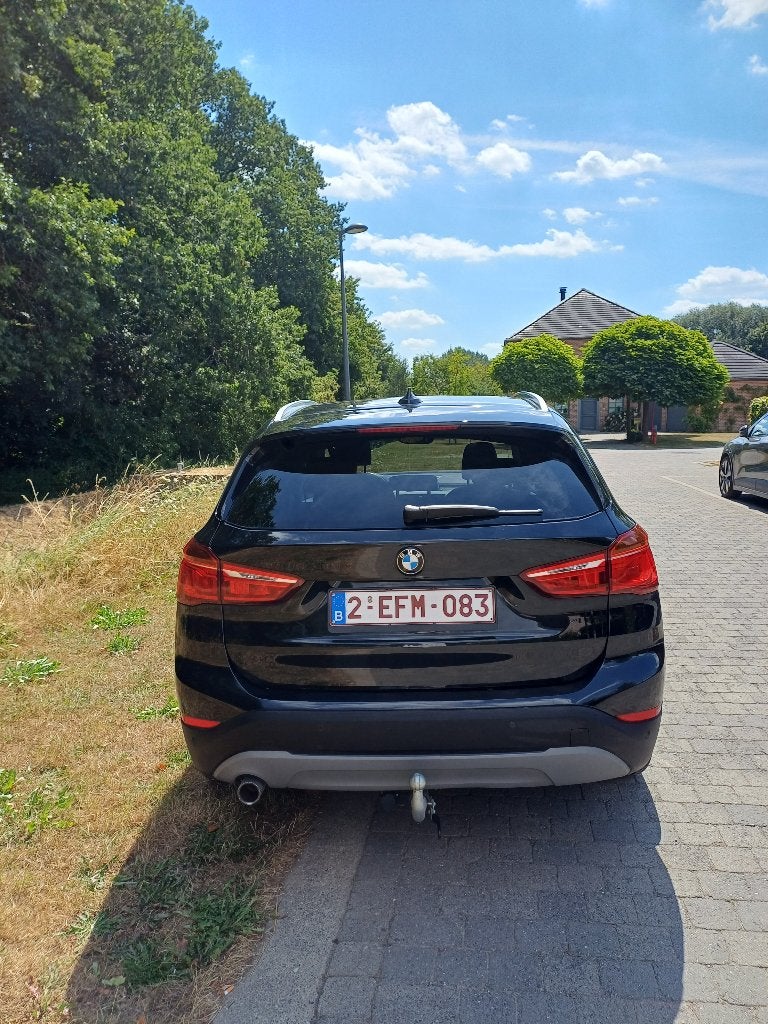 BMW X1 automatique à vendre, Autos, Achat, Euro 6, Noir, 5 portes