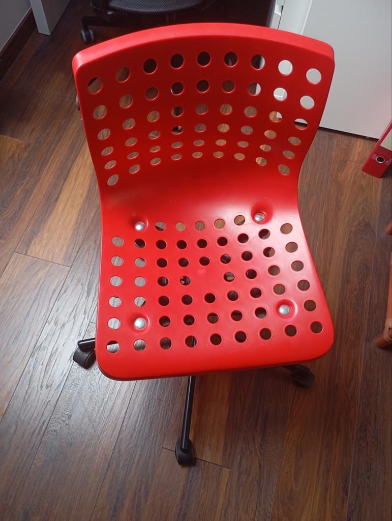 Chaise de bureau, Enlèvement, Rouge, Chaise de bureau