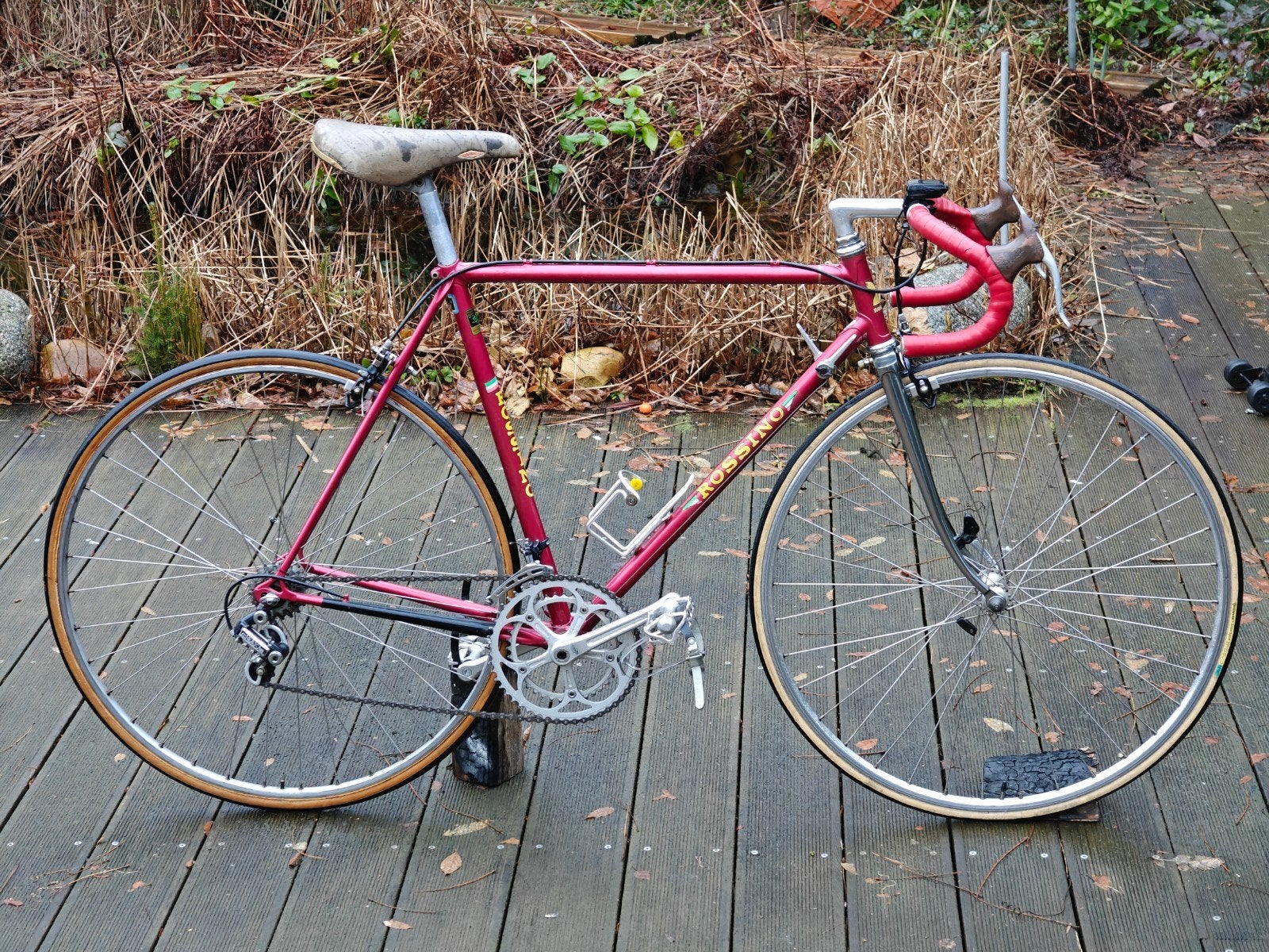 Vélo de route Rossino 54cc/55ct, Vélos & Vélomoteurs, Enlèvement