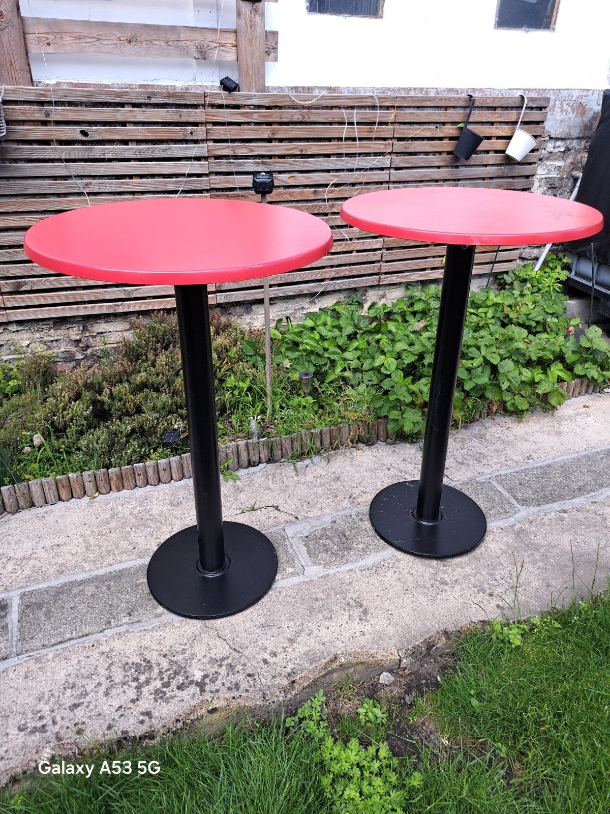 table mange debout, Huis en Inrichting, Tafels | Statafels, Zo goed als nieuw, Ophalen