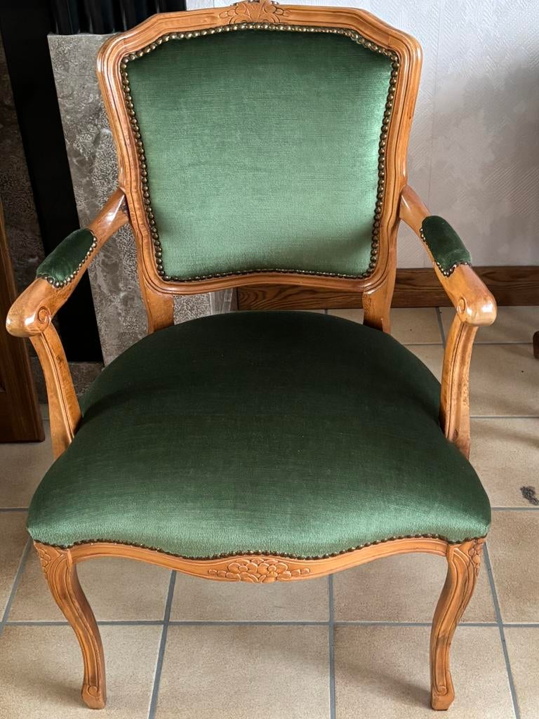 Groen zeteltje vintage, Antiek en Kunst, Ophalen