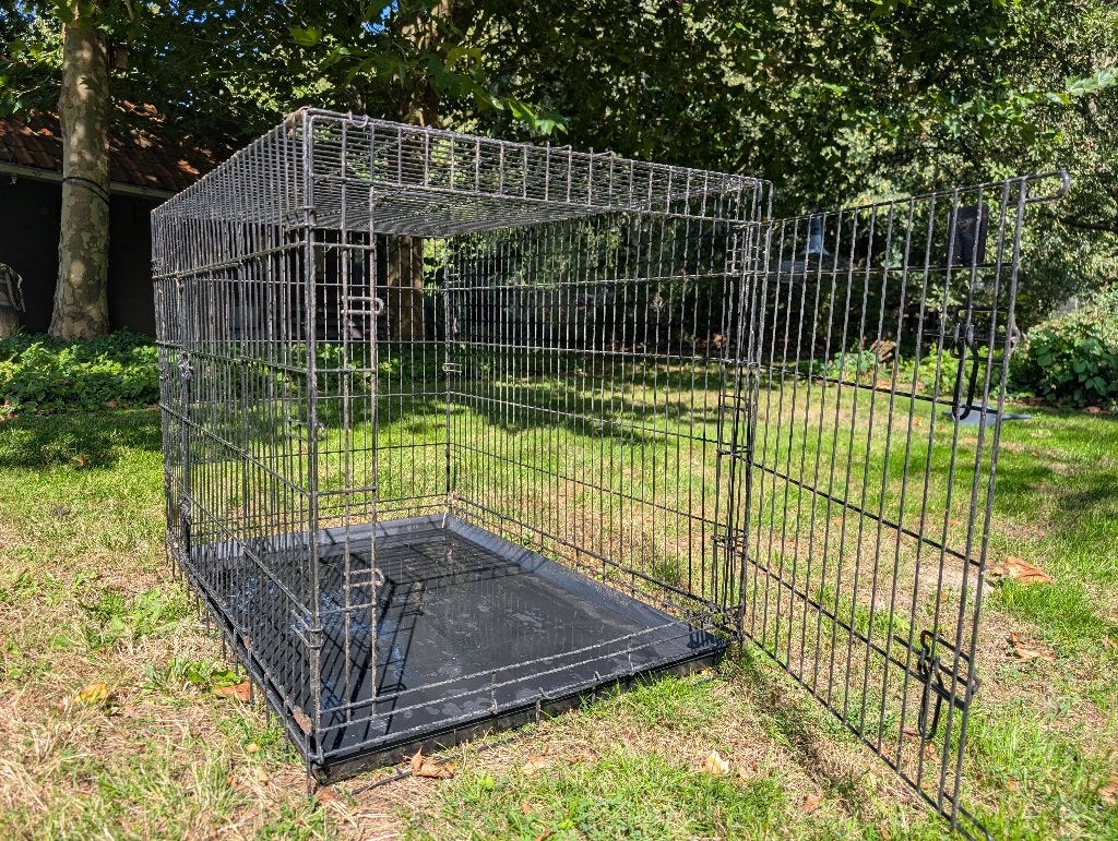 hondenbench, Dieren en Toebehoren, Ophalen, Gebruikt
