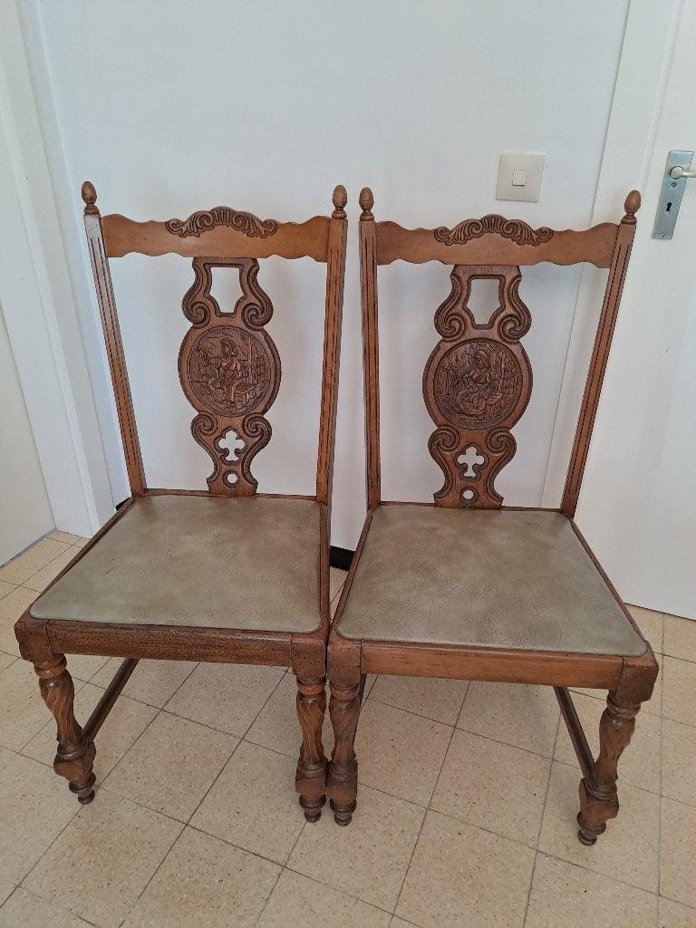 chaises de chasse anciennes, Antiquités & Art, Enlèvement