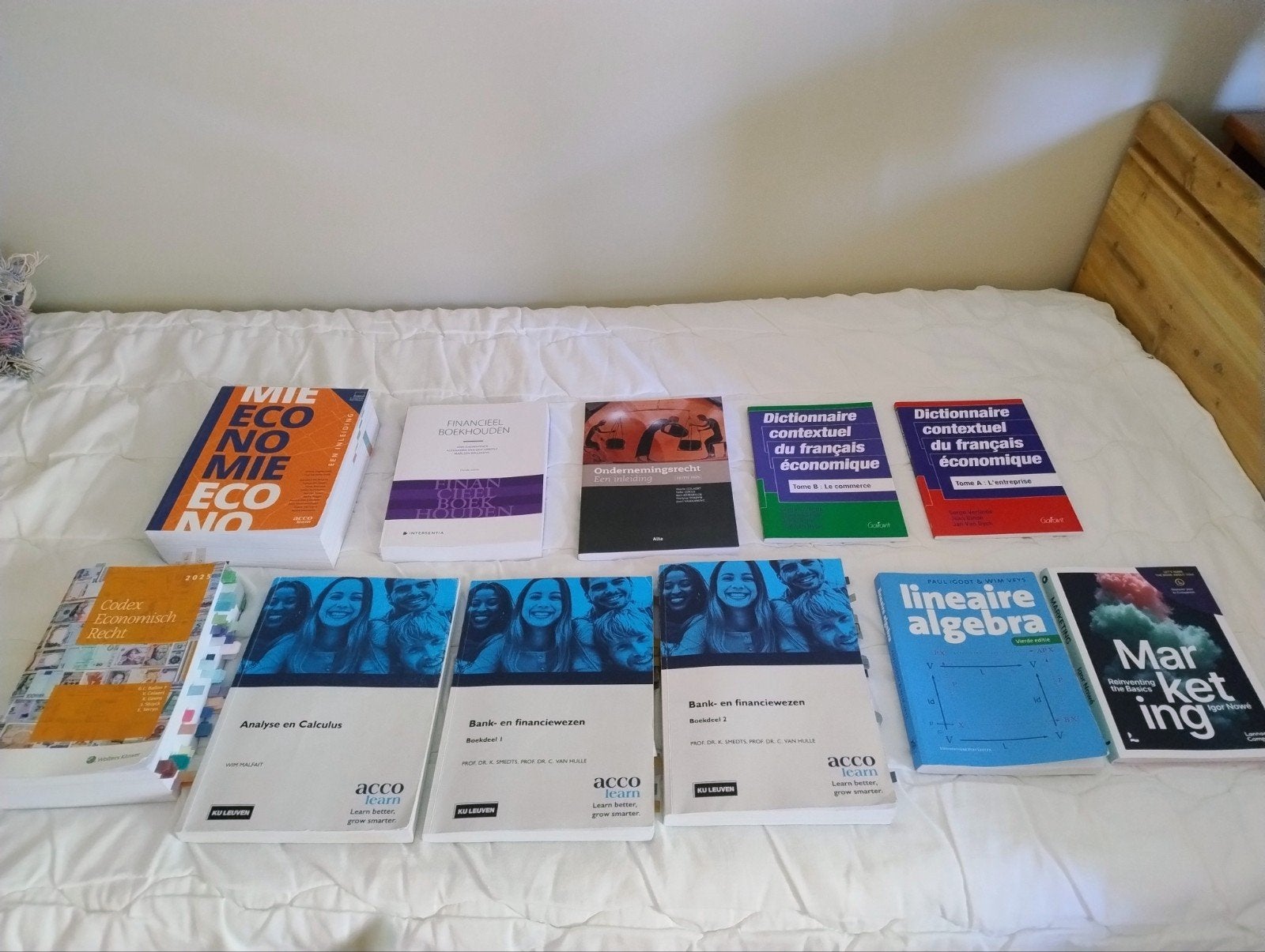 handboeken handelsingenieur, Ophalen of Verzenden, Gelezen, Overige niveaus, Economie