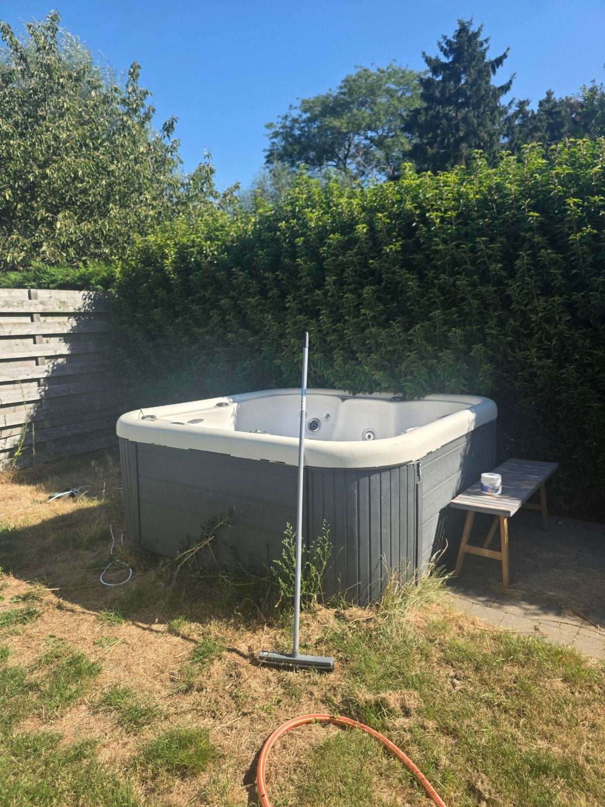 jacuzzi te koop , let op lees beschrijving, Enlèvement, Utilisé, Filtre, Fixé