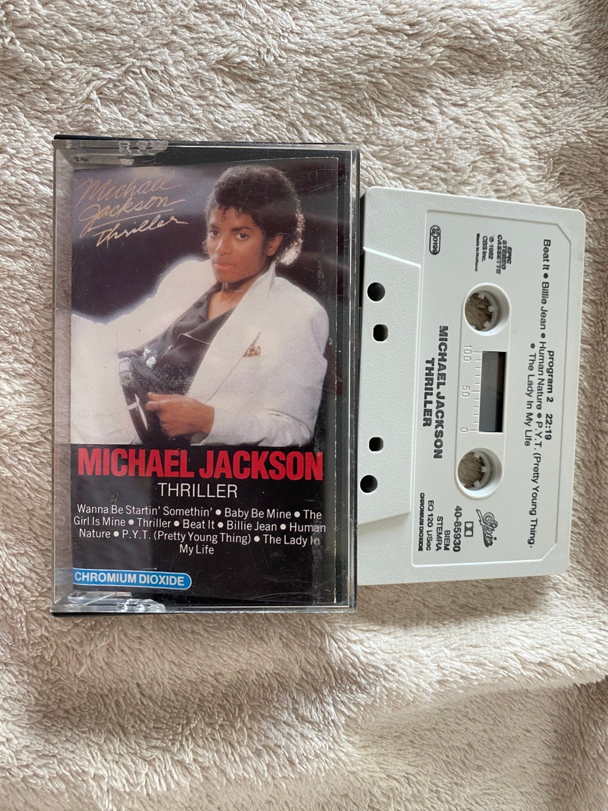 Cassette Michael Jackson, CD & DVD, Cassettes audio, Enlèvement ou Envoi, Originale, Dance, 1 cassette audio