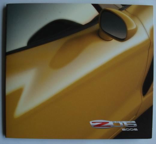 Chevrolet Corvette Z06 2006 CD Brochure Catalogue Prospek, Verzenden, Zo goed als nieuw, Chevrolet