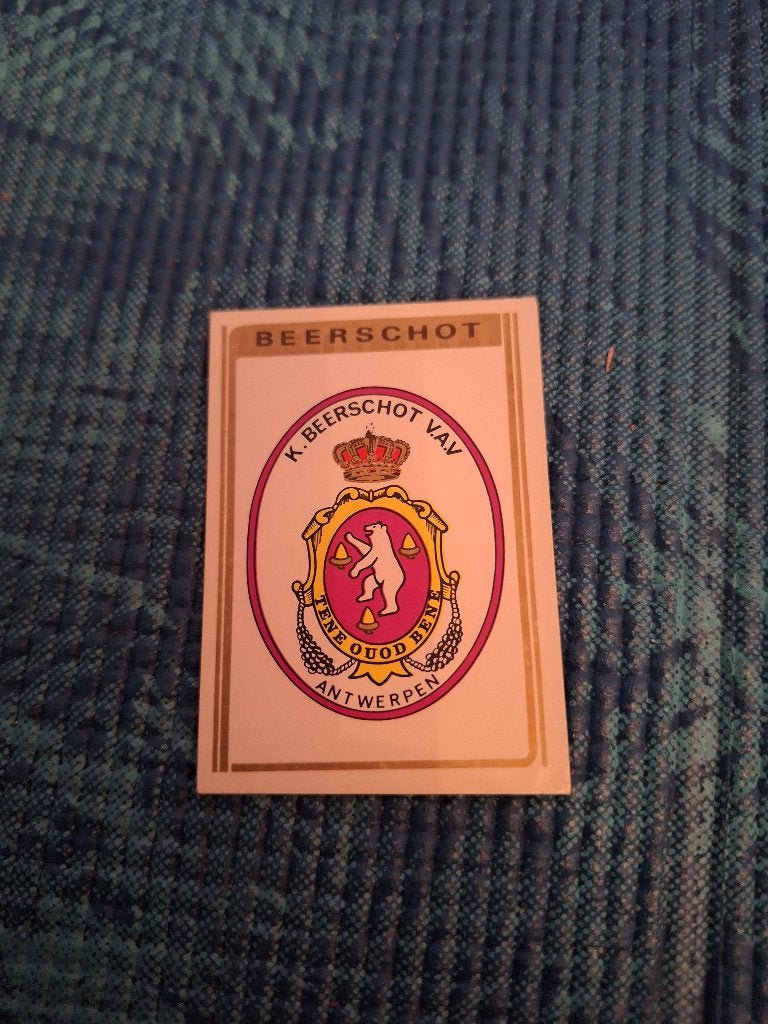 Beerschot embleem, panini 73-74, Verzamelen, Ophalen of Verzenden