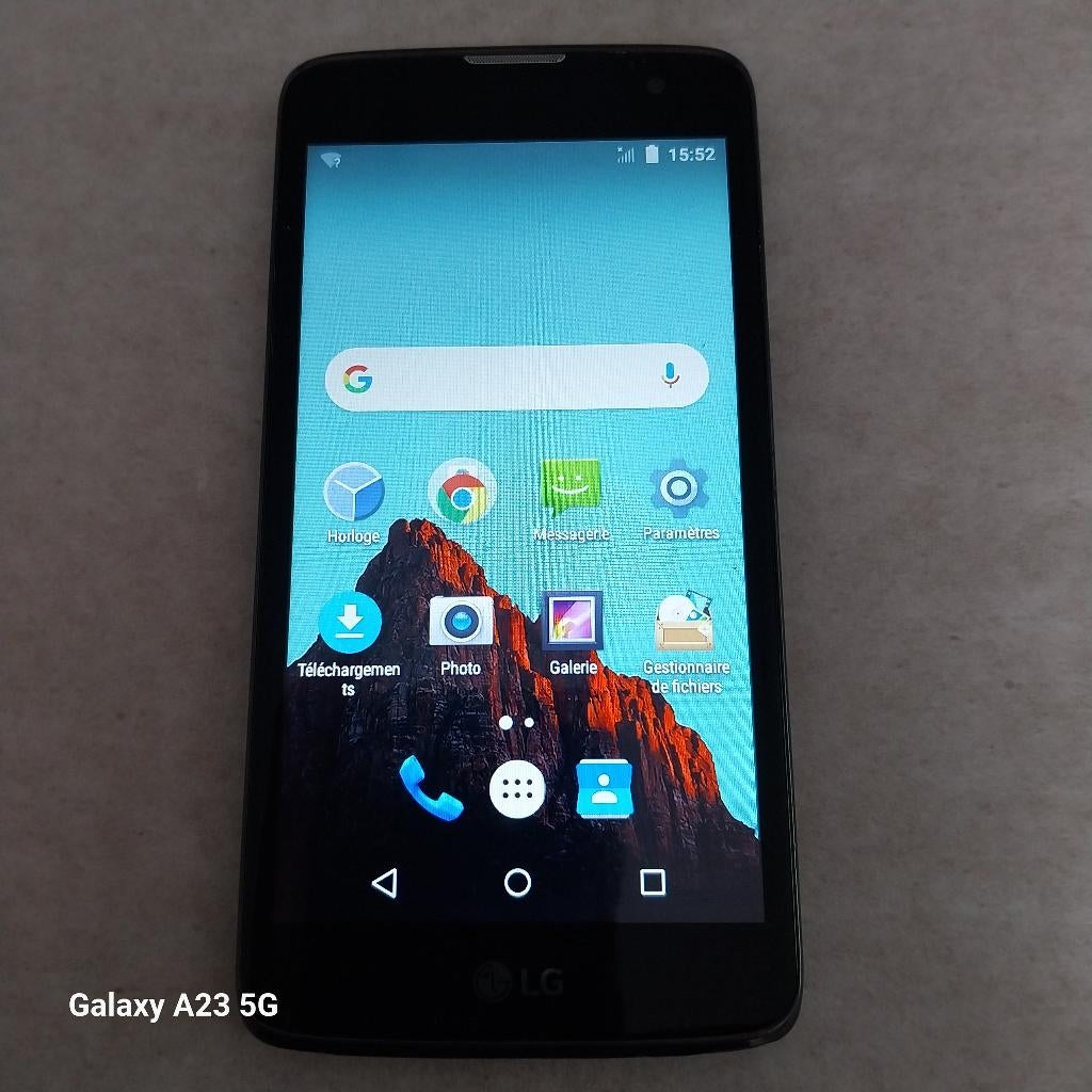 LG X-210-smartphone - 5 inch, Telecommunicatie, Ophalen, Overige modellen, Zwart, Touchscreen