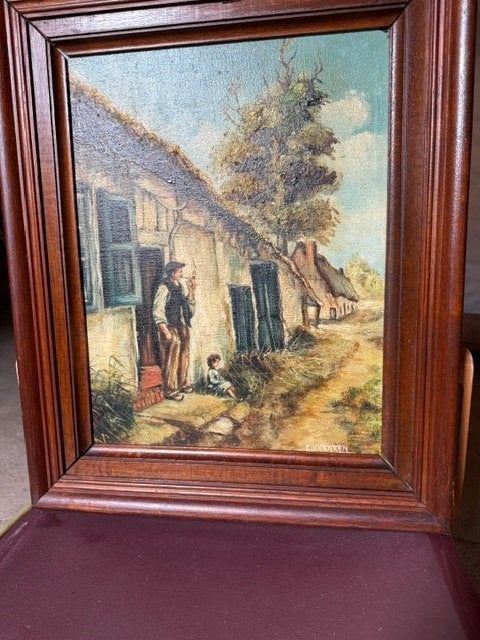 schilderij, Ophalen