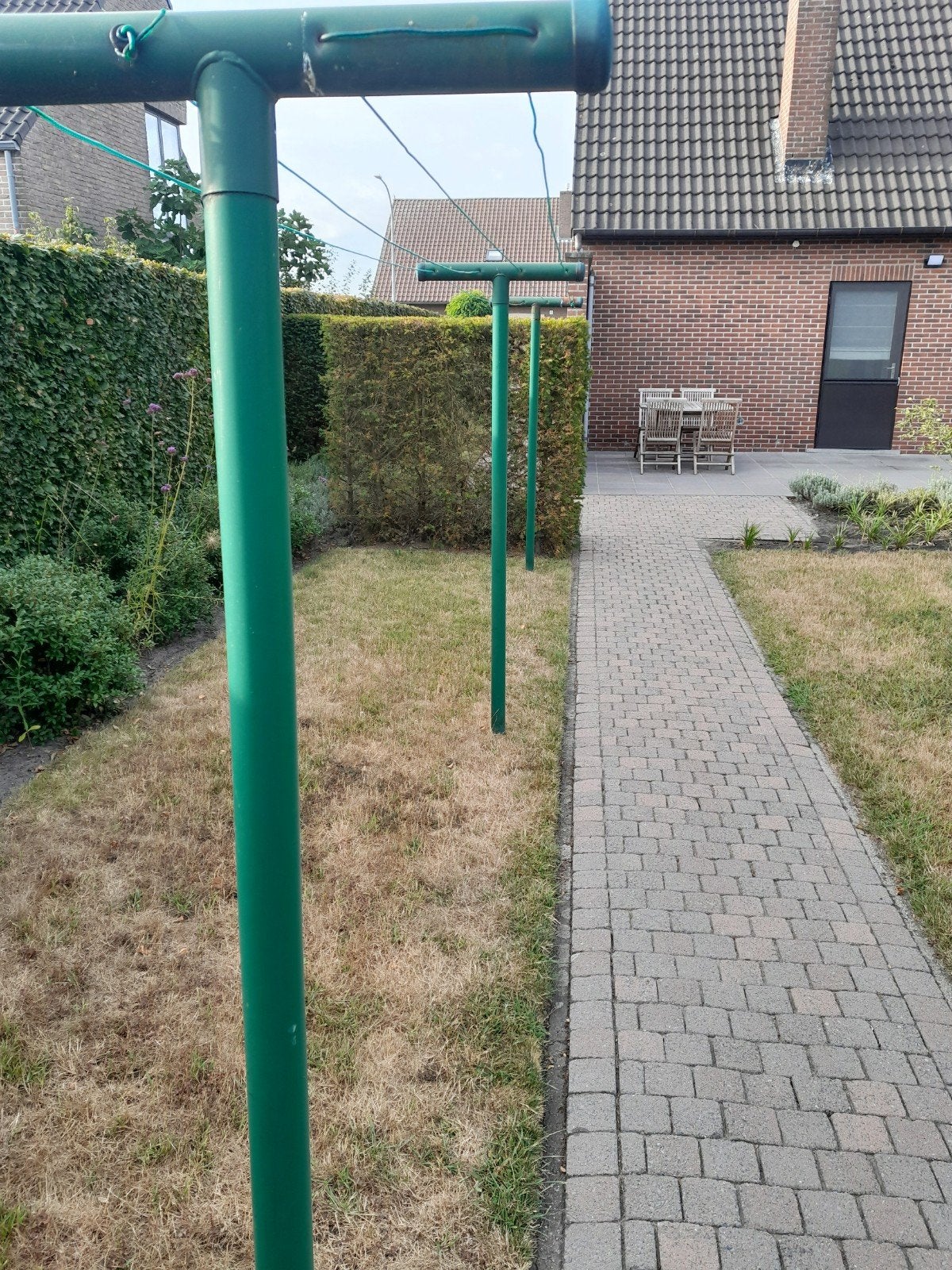 wasdraad palen, Tuin en Terras, Ophalen, Gebruikt