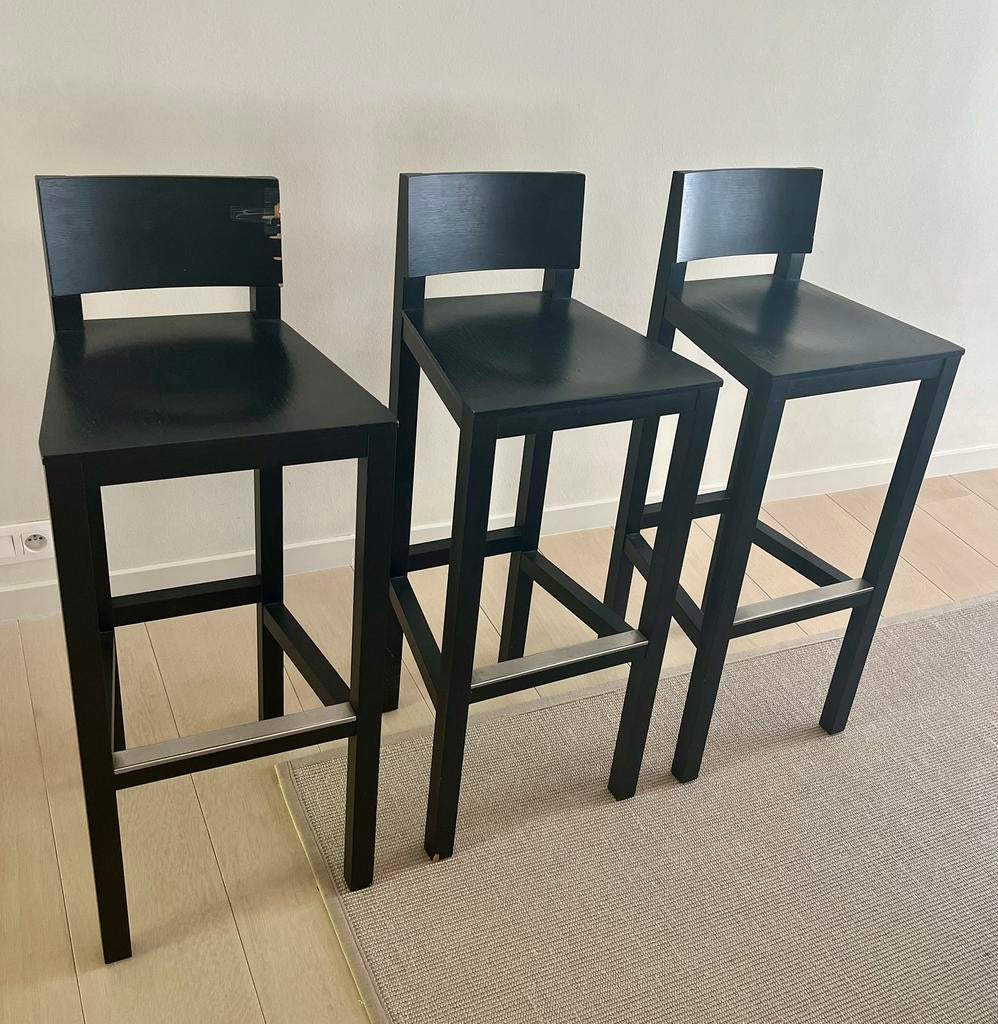3 Barstoelen, Ophalen, Gebruikt