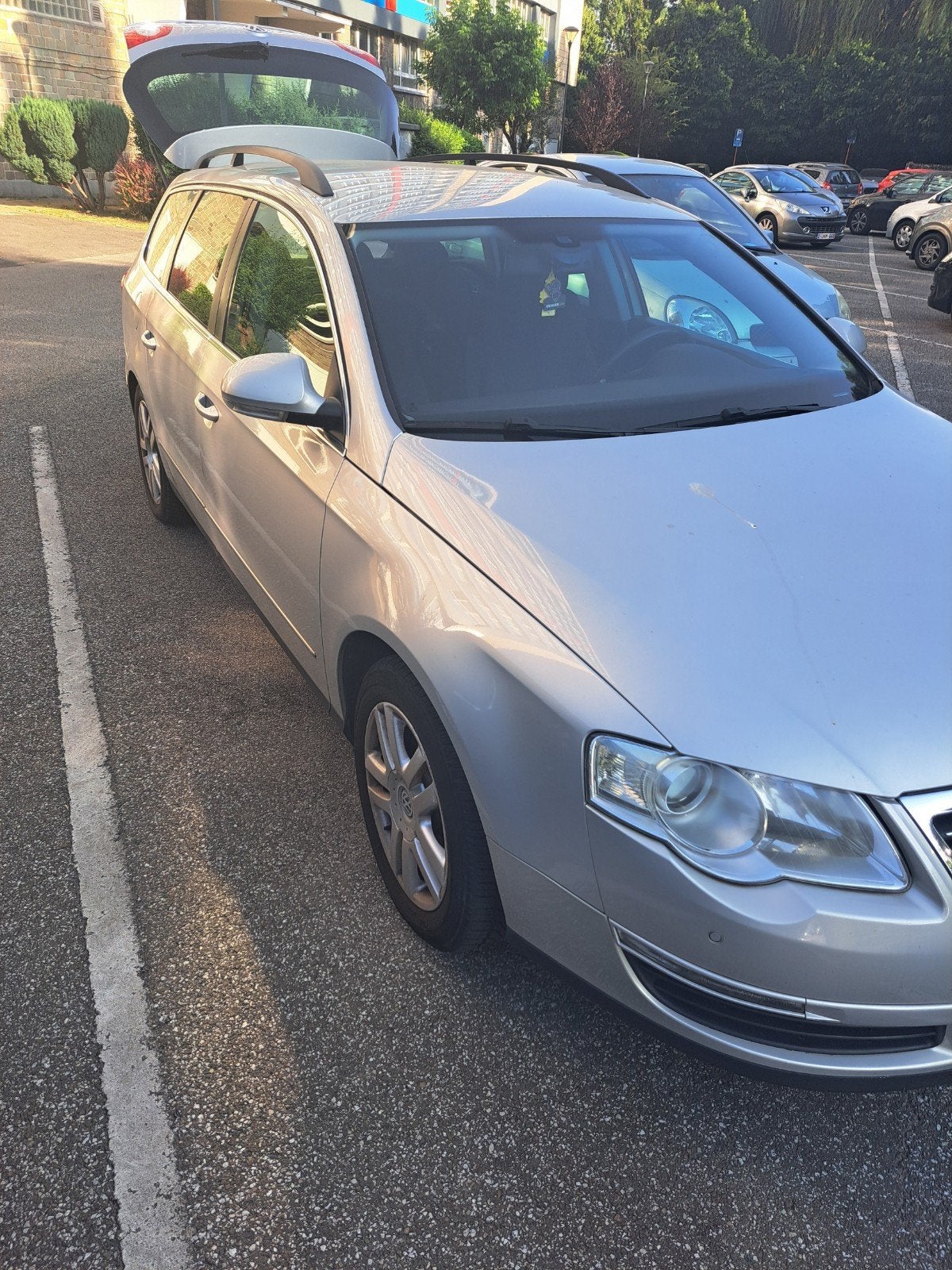 A vendre.  Vw passat break., Autos, Volkswagen, Argent ou Gris, Achat, Passat CC, 5 portes