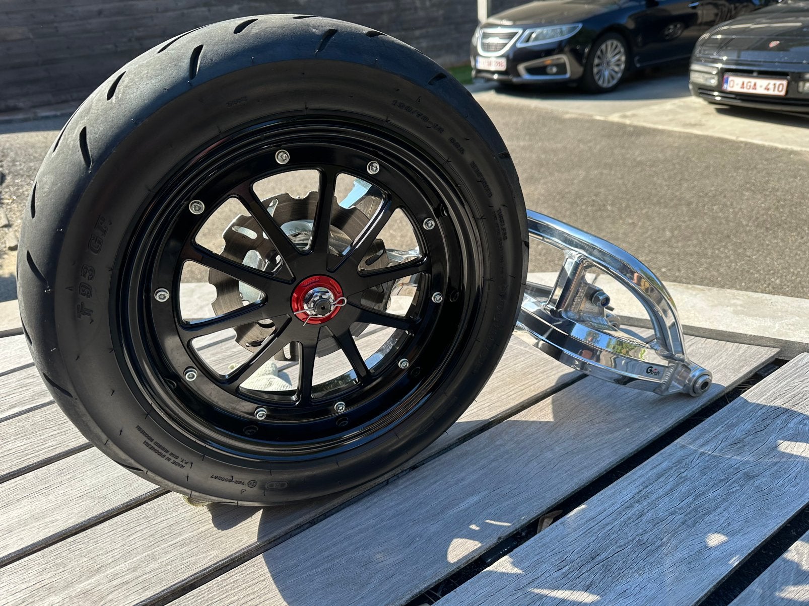 Honda msx singel swing arm gcraft, Ophalen