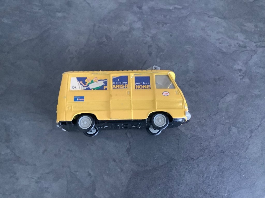 Peugeot J7 Tour de France miniature (échelle 1/43), Enlèvement ou Envoi, Utilisé, Voiture, Norev