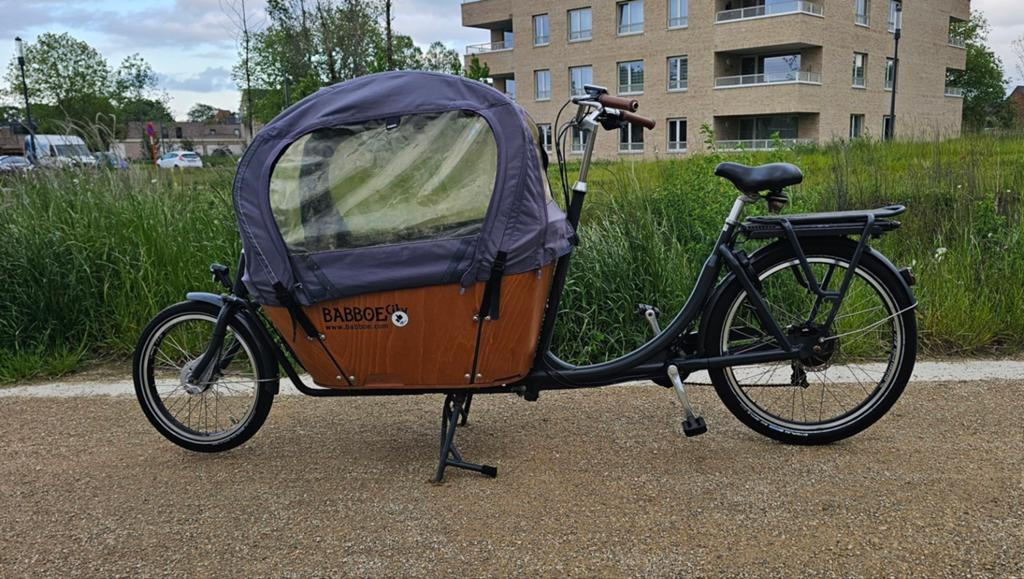 Babboe City elektrische bakfiets GEKEURD in perfecte staat, Fietsen en Brommers, Fietsen | Bakfietsen, Ophalen, Zo goed als nieuw
