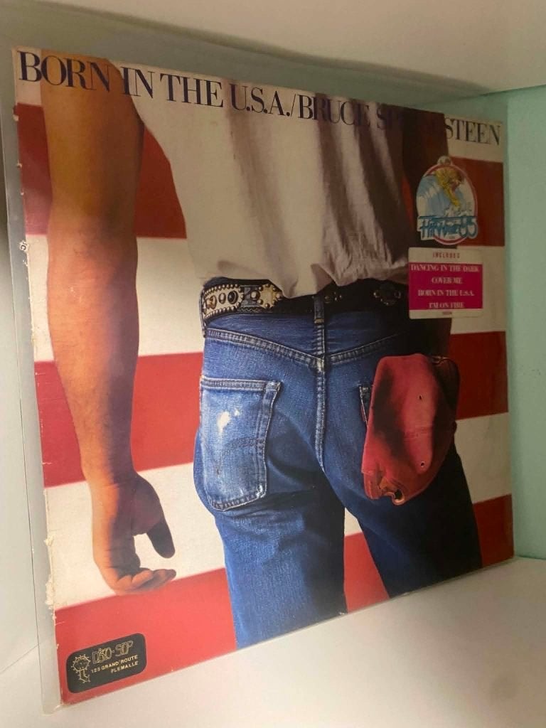 Bruce Springsteen – Born In The USA - Netherlands 1984, Avec insert, Envoi, 1980 - 1989, Utilisé