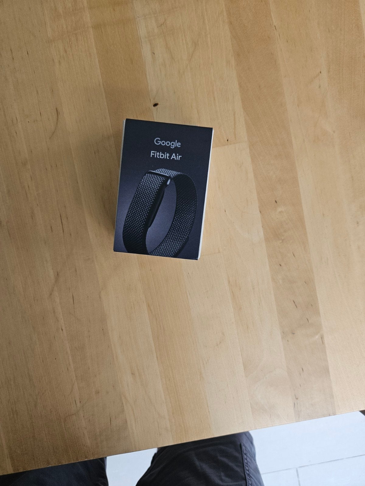 Koopje: nieuwe Google Fitbit Air met garantie, Ophalen, Zwart, Nieuw, Fitbit