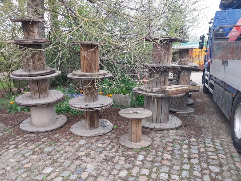 Bobijnen, haspels, Jardin & Terrasse, Enlèvement