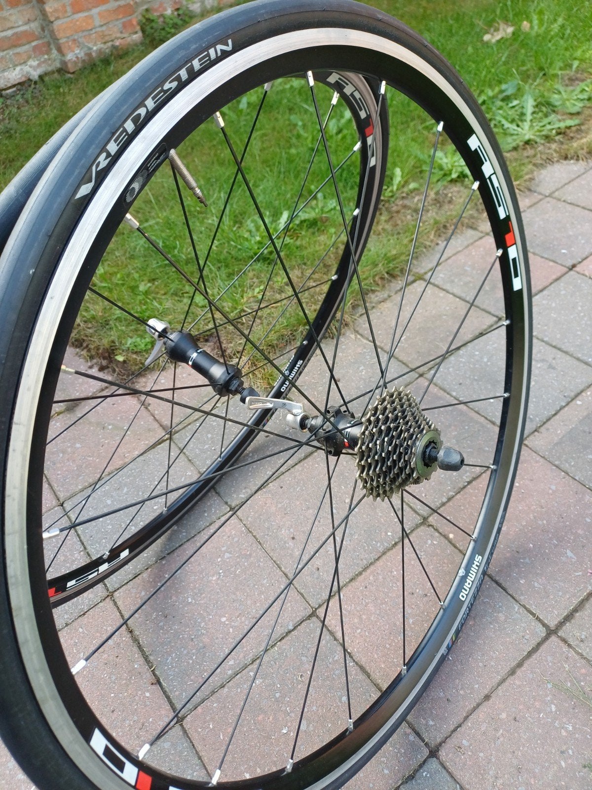 Shimano A 570 wielset 10 speed, Zo goed als nieuw, Aluminium, Shimano, Ophalen