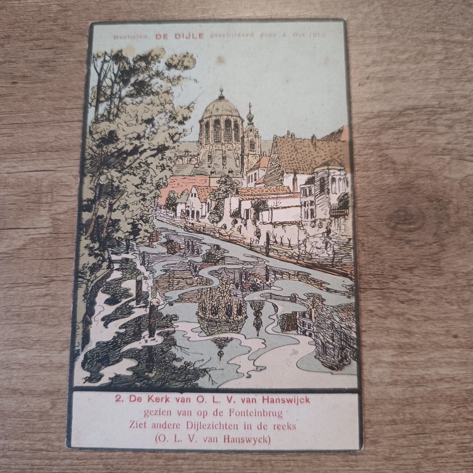A Ost Alfred DE DIJLE Nr 2  O.L.V Hanswijck, Ophalen of Verzenden